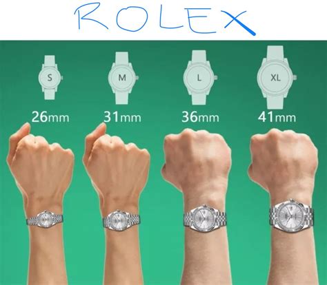 women's rolex sizes|Rolex bracelet size chart.